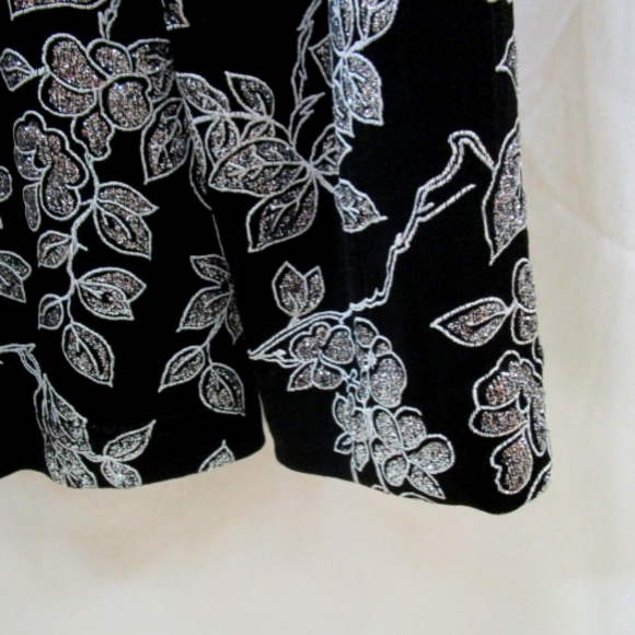 Ronni Nicole Shimmer Floral Evening Jacket -Medium - Picture 4 of 4